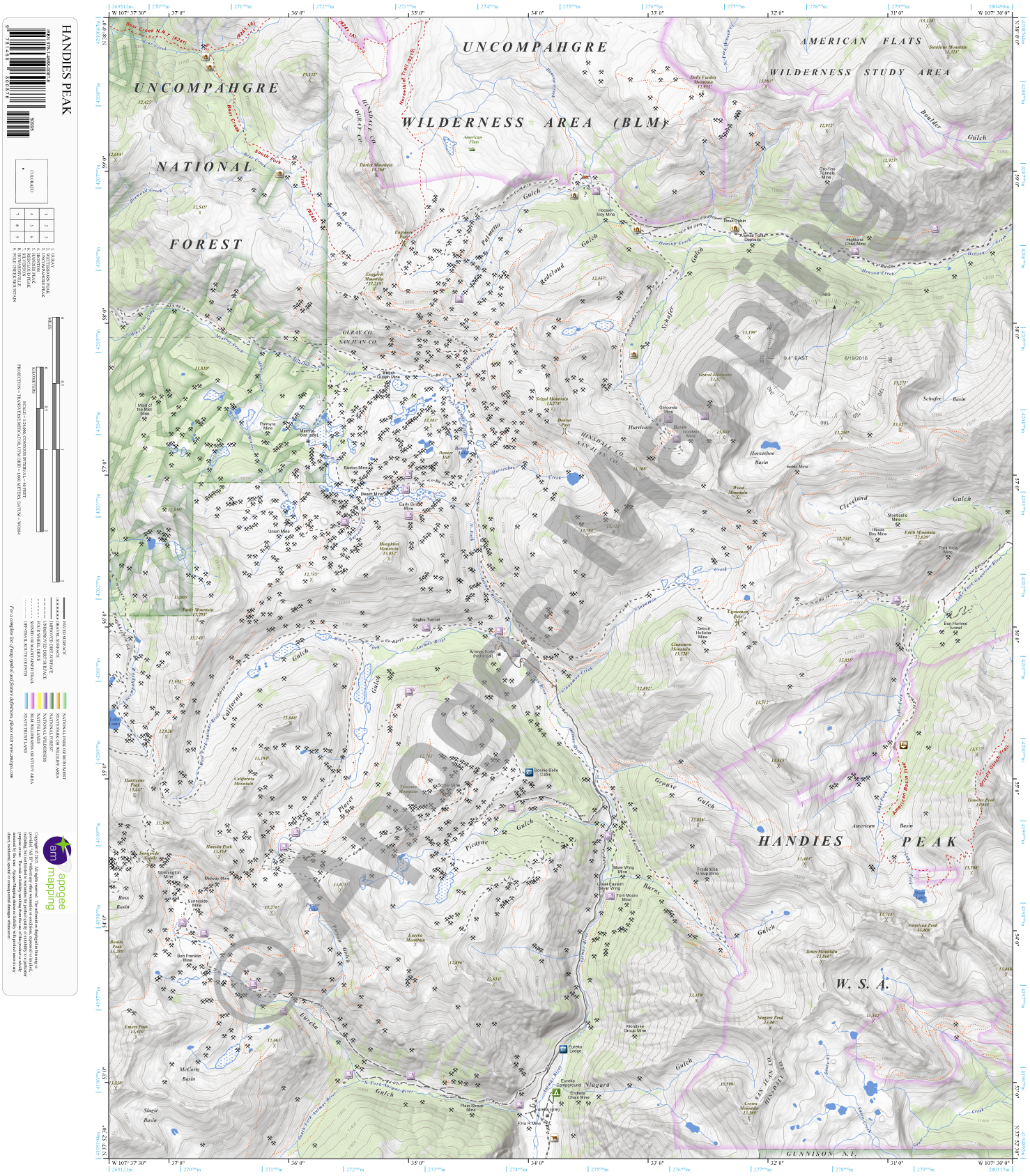 Greyscale Hillshade