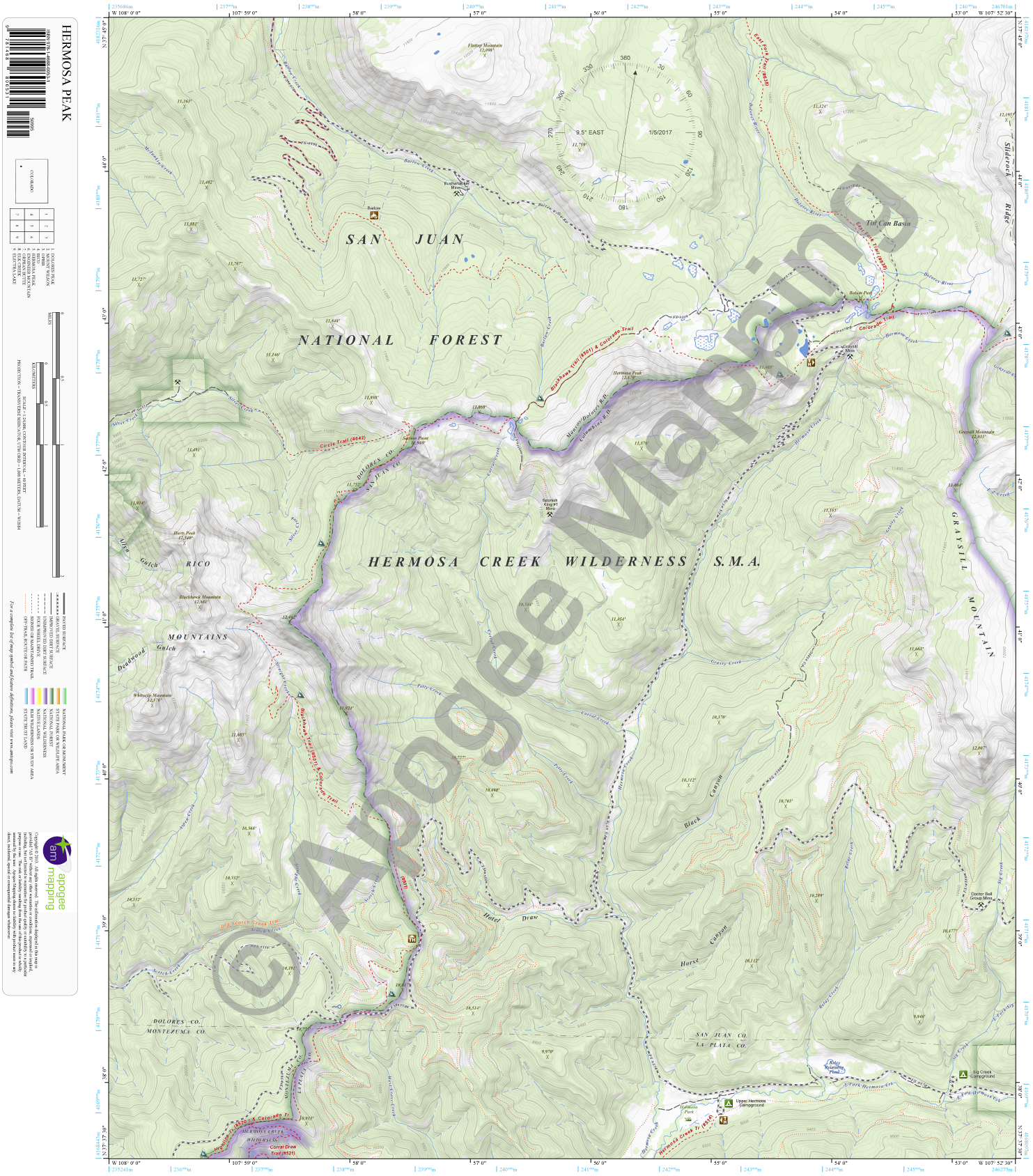 Hermosa Peak, CO - Image 2